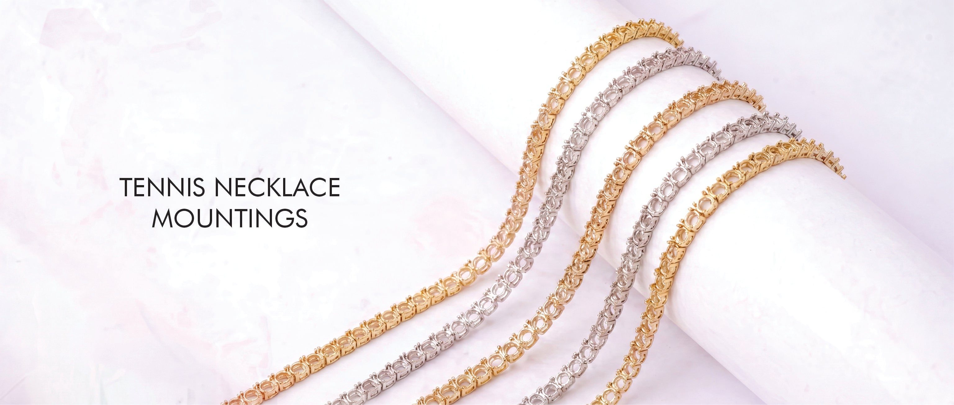 Tennis Necklace Mountings